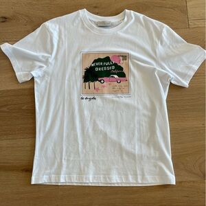 Bright white Never Fully Dressed Los Angeles T-Shirt. Like new. Size M